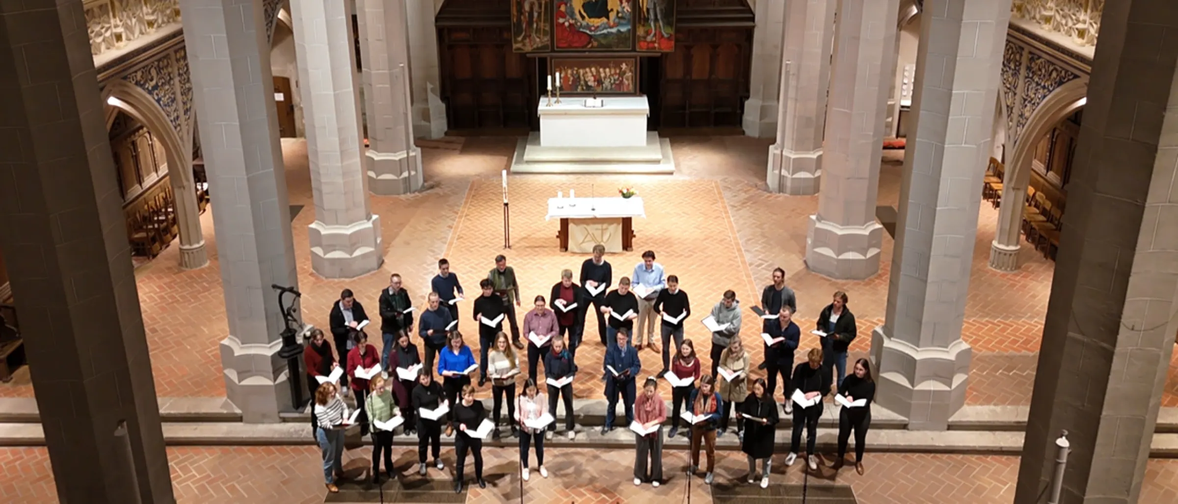 Der Chor der EHK in der Marktkirche